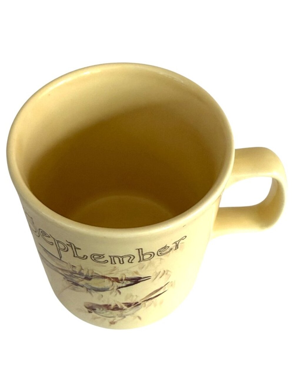 1977 The Country Diary Of An Edwardian Lady September Coffee Mug Bird England - Picture 6 of 8